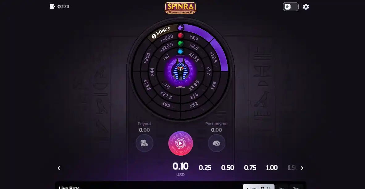 SpinRa RTP, Volatility & Max Win